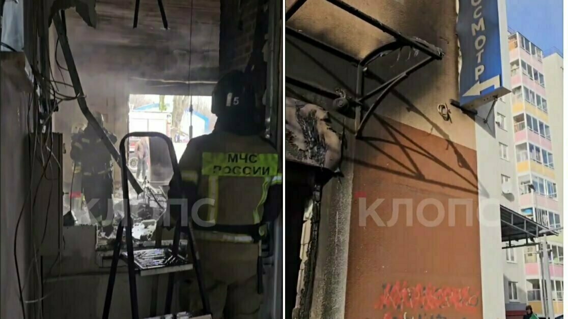 В Калининграде ищут очевидцев пожара на станции техосмотра возле МРЭО ...