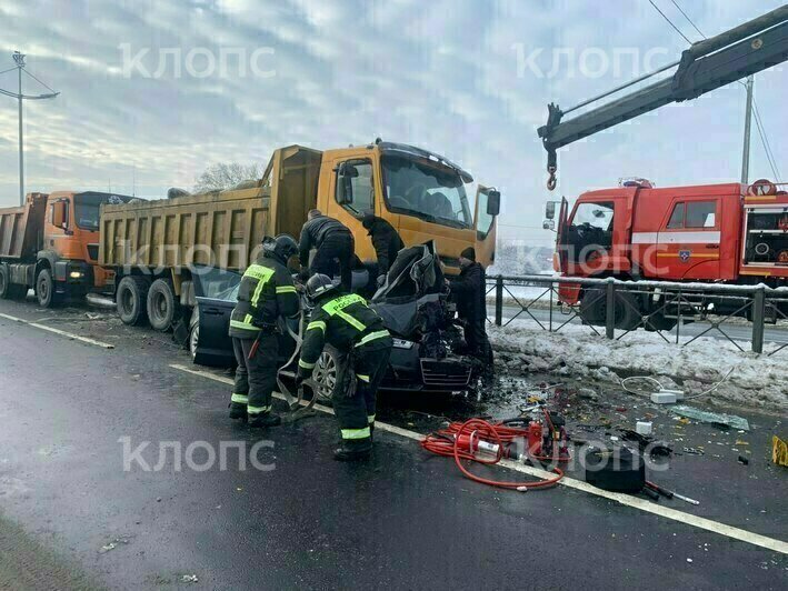 ДТП произошло у поворота на Сосновку  | Фото: очевидец