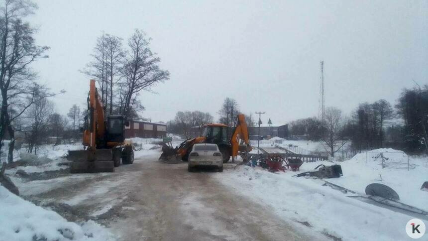В Гурьевске на полгода перенесли открытие дороги из-за проблем с ремонтом моста - Новости Калининграда | Фото местных жителей