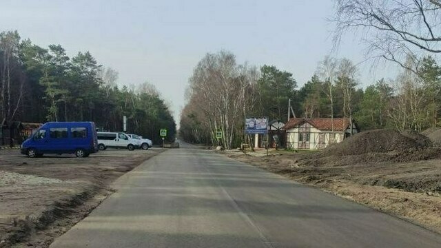 На Куршской косе ремонтируют дорогу на двух участках