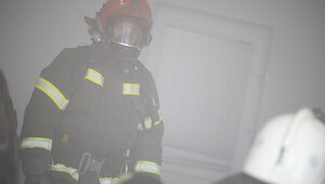 В Калининграде особняк сгорел дотла из-за вспыхнувшего обогревателя   