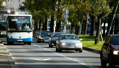В Калининграде планируют вводить временные выделенные полосы для общественного транспорта