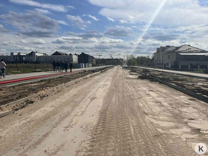 Одна дорога почти готова, вторую держим в уме: как идёт строительство магистралей в районе Артиллерийской (фото и схема) - Новости Калининграда | Фото: «Клопс»