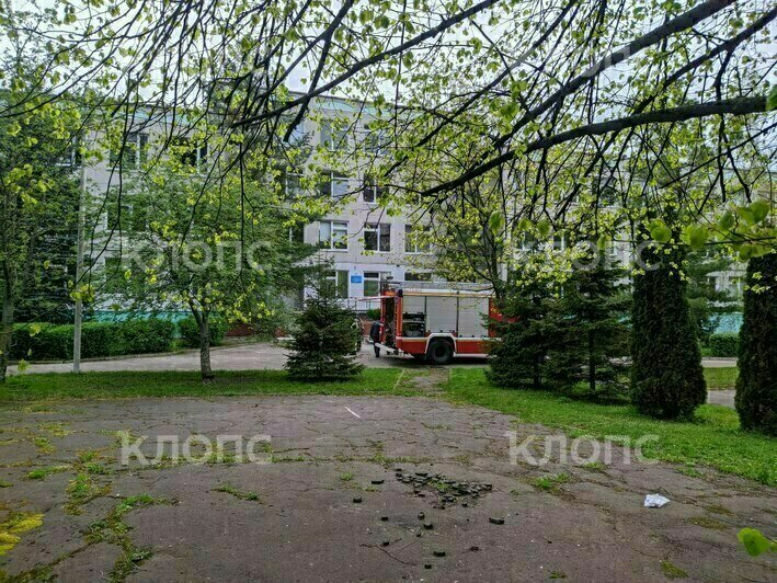 В Калининграде эвакуировали учеников школы №35 из-за задымления (фото)  - Новости Калининграда | Фото: очевидец