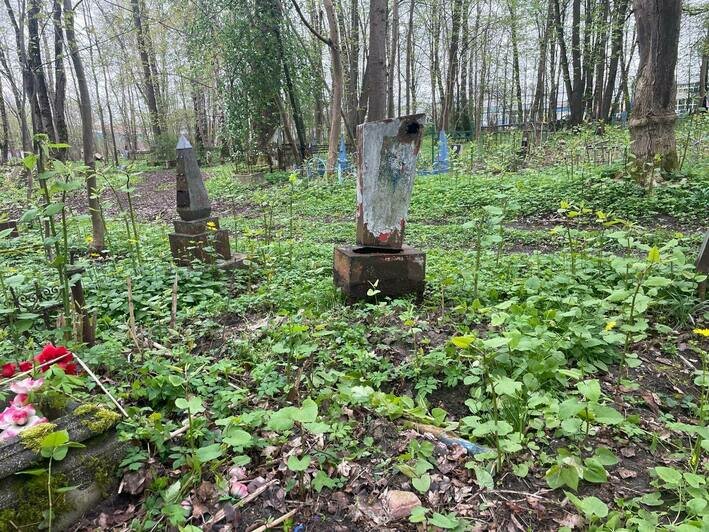 «До 1970-х здесь хоронили балтрайоновских»: как прошёл первый субботник на кладбище первых переселенцев (фото) - Новости Калининграда | Фото: «Клопс»