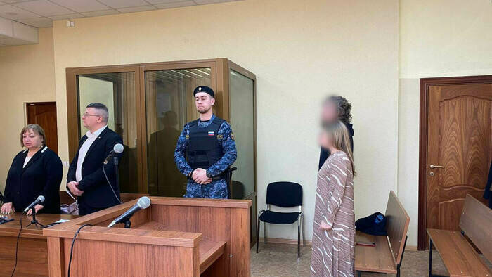 Инна и Сергей во время объявления приговора  | Фото: «Клопс»