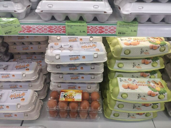 На фото: прилавки супермаркетов в Минске | Фото: «Клопс»