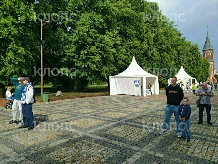 Непогода не помеха: на Острове откроют фан-зону и проведут трансляцию матча «Балтика» — «Зенит» (фото)   - Новости Калининграда | Фото: «Клопс»