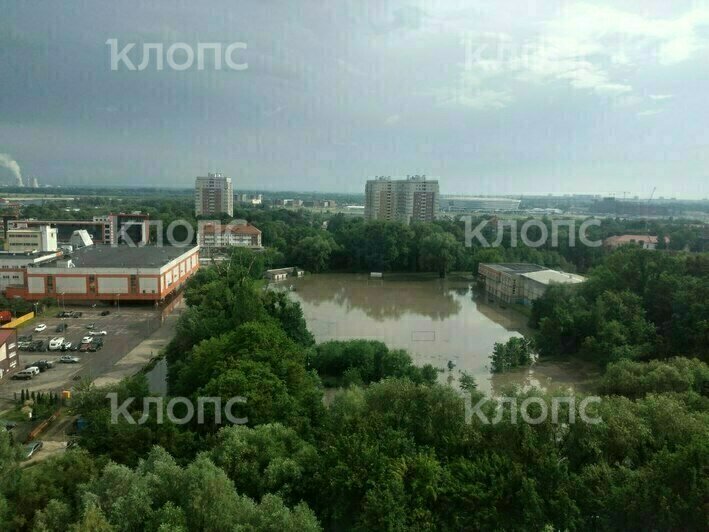 Последствия ливня в Калининграде (фото, видео) - Новости Калининграда | Фото: очевидцы