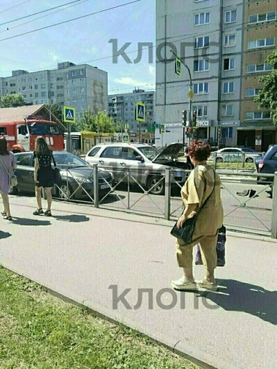 Авария на ул. Горького  | Фото: очевидец