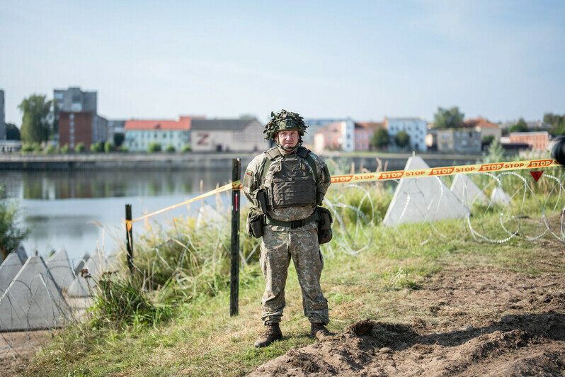 Литва установила противотанковые заграждения «зубы дракона» на границе с Калининградской областью - Новости Калининграда | Фото: Минобороны Литвы