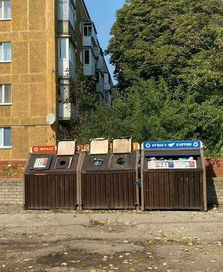 Поселились бомжи и бездомные собаки: жители Калининграда снова жалуются на переполненные кески в их дворах (фото)   - Новости Калининграда | Фото: «Клопс»‎