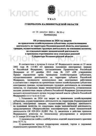 В калининградские детсады зазывают на работу лиц без российского гражданства  - Новости Калининграда