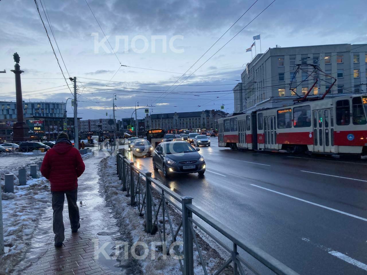 7 ДТП и ледяная корка на дороге: карта пробок в Калининграде на утро  вторника - Новости Калининграда