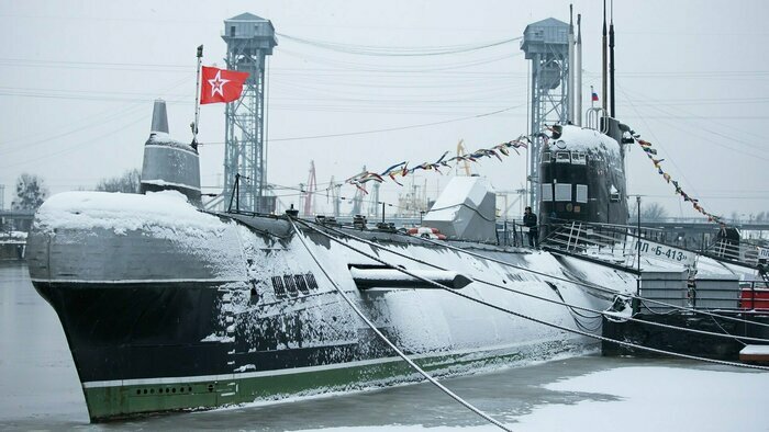 Подводная лодка-музей 641-го проекта на плаву «Б-413» | Александр Подгорчук 