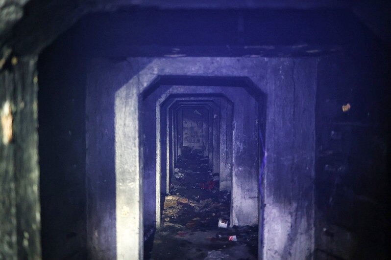 Раскопанный бункер на проспекте Победы, 99 изнутри | Фото: Александр Подгорчук / «Клопс»