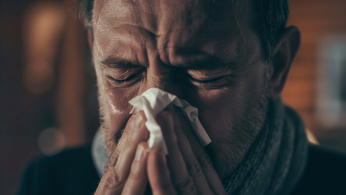 «Страшно, что задохнусь»: вирусолог рассказал об источниках сезонной аллергии   - Новости Калининграда | Иллюстрация: Александр Скачко / Midjourney
