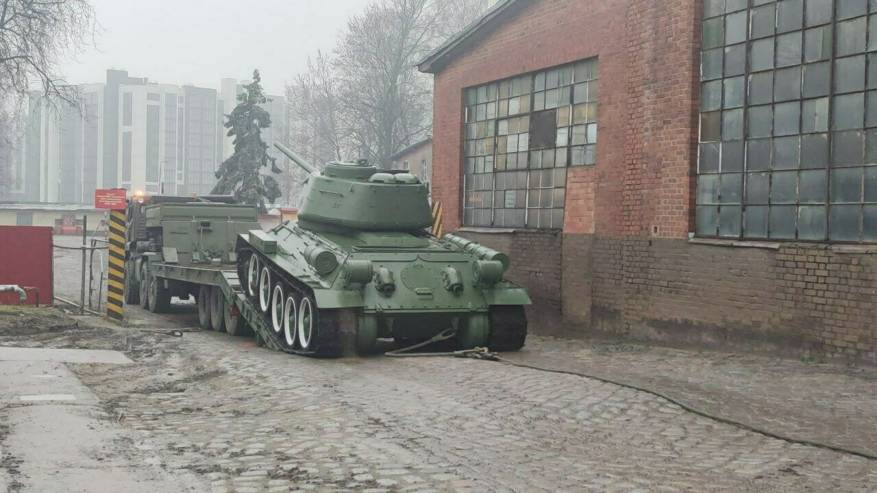 В Калининградской области восстановят легендарный Т-34, установленный у « Кургана Славы» в Медведевке - Новости Калининграда