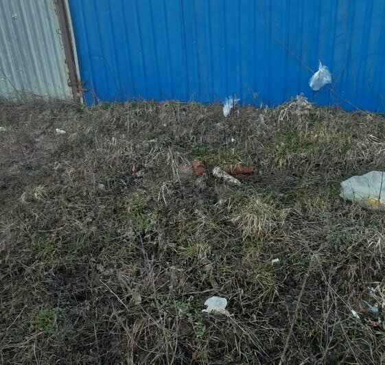 Снаряды лежали под строительным забором  | Фото: очевидец