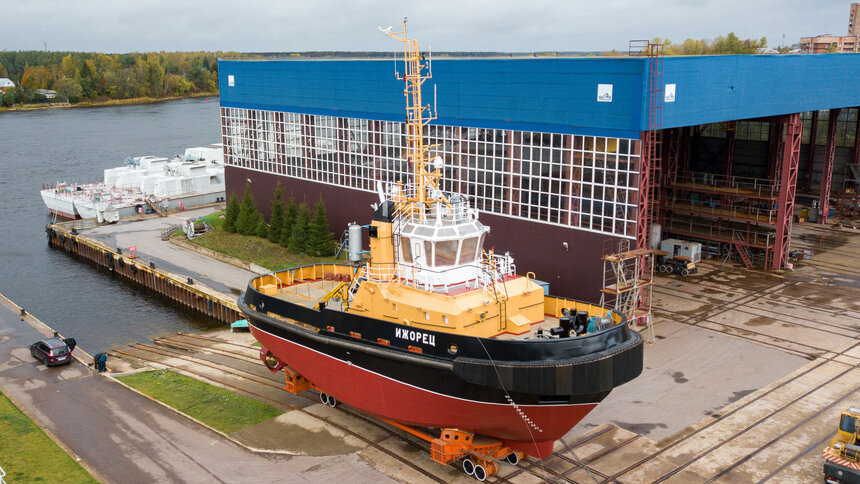 На Балтийском флоте появится новое вспомогательное судно - Новости Калининграда | Фото: пресс-служба ЗВО по Балтфлоту
