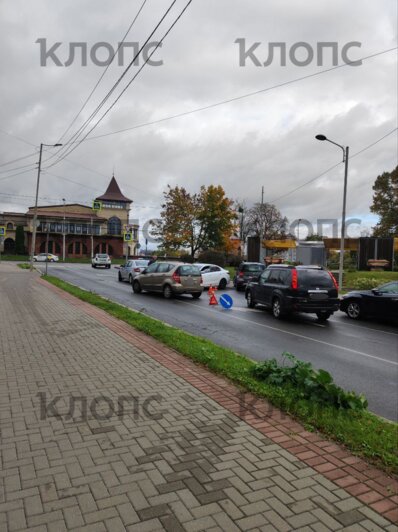 «У белого всю морду помяло»: в Калининграде около Дома Профсоюзов столкнулись два седана (фото)  - Новости Калининграда | Фото: очевидец 