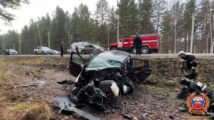 Выжили только водители: появились подобности автокатастрофы под Иркутском, где погибли туристы из Калининграда  - Новости Калининграда | Фото: ГАИ Иркутской области 