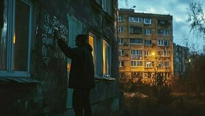 В Калининграде арестовали жителя Красноярского края, рисовавшего на домах рекламу магазина с наркотиками