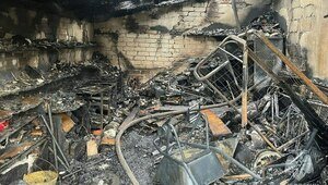 Под Калининградом пожарные предотвратили взрыв газовых баллонов в гараже частного дома (фото)  