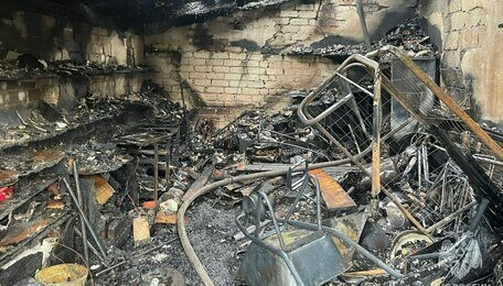 Под Калининградом пожарные предотвратили взрыв газовых баллонов в гараже частного дома (фото)  