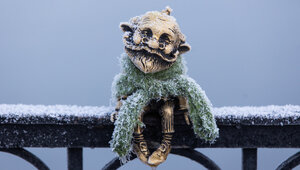 Снег уже покрыл около 80% территории России, но до Калининграда он доберётся ещё нескоро 