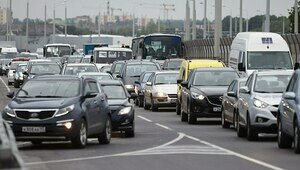 Две аварии: карта пробок в Калининграде на утро четверга