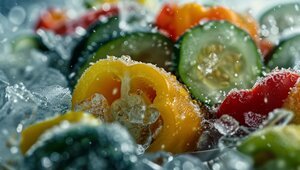 Снег и немного кабачков: калининградку возмутило содержимое пакета с морожеными овощами (видео) 