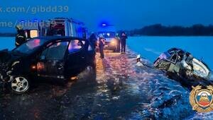 Машину отбросило в кювет: под Полесском в аварии пострадали 4 человека