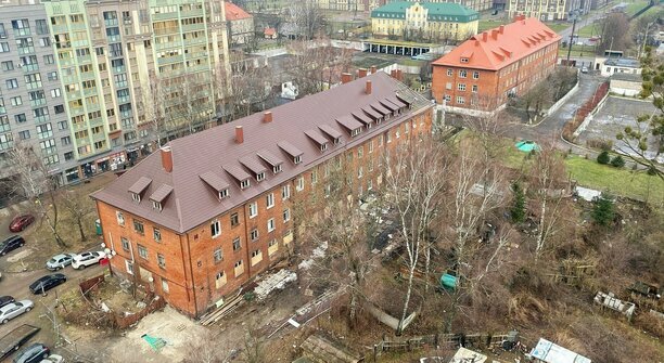 В Калининграде завершается ремонт в 11 квартирах дома на Артиллерийской, пострадавшего от жуткого пожара