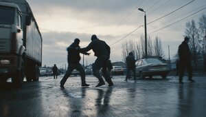 Не давал проехать, а потом ударил в лицо: калининградцы ищут свидетелей дорожного конфликта в Светлогорске  