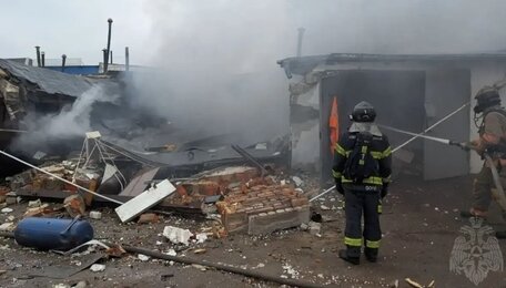 В минздраве Калининградской области рассказали о состоянии мужчины, пострадавшего при взрыве в гараже  