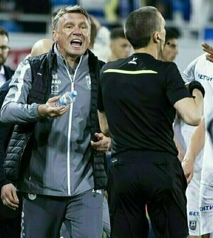 Тренер «Балтики» получил дисквалификацию и штраф после скандального матча с ЦСКА