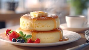 Нежное наслаждение с облачной текстурой: готовим дома знаменитые японские панкейки