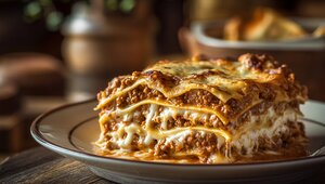 Два соуса, тысяча слоёв и тянущийся сыр: как приготовить идеальную лазанью, которая не развалится прямо на тарелке  