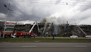 «Вода с потолка не лилась»: владелица магазина — о пожаре в ТЦ «Гиант»  