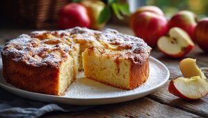 Аромат уюта и вкус детства без лишних хлопот: пошаговый рецепт ленивого манника с яблоками и корицей 