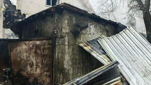 В Зеленоградском районе вспыхнул пристроенный к дому гараж