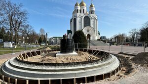 В центре Калининграда готовят площадку под памятник князю Владимиру