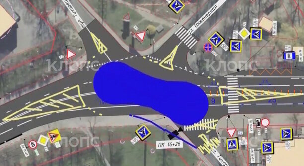 Московские эксперты предложили на Киевской сделать «гантель», чтобы разгрузить сложный перекрёсток