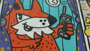 В «Воротах» пройдёт выставка художника, который придумал знаменитые калининградские граффити с лисами