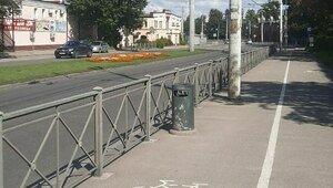 Вероятность пробок увеличится в два раза: на перекрёстке Калинина и Дзержинского в начале мая оставят для машин одну полосу