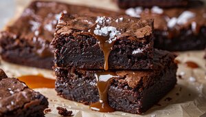 Аппетитное сочетание контрастных вкусов: как испечь дома королевские брауни с морской солью 