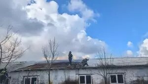 В Полесске едва не сгорел крупный гараж 