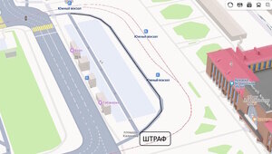 Водителей в Калининграде начали ловить на выделенке у Южного вокзала