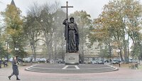 Совет по культуре одобрил проект памятника князю Владимиру на площади Победы в Калининграде (эскизы)